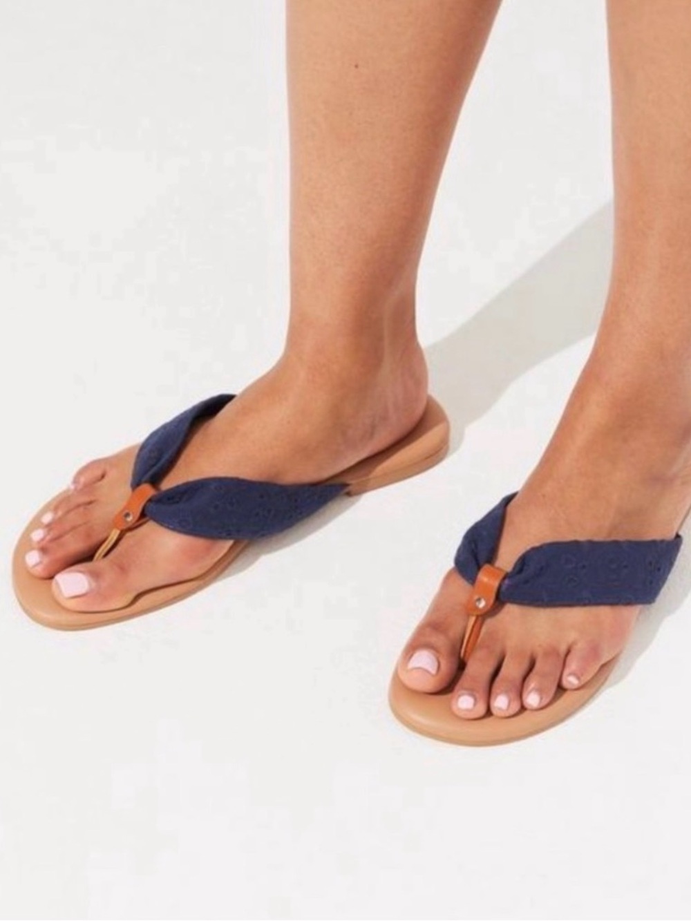 Torrid eyelet flip flops new with tags